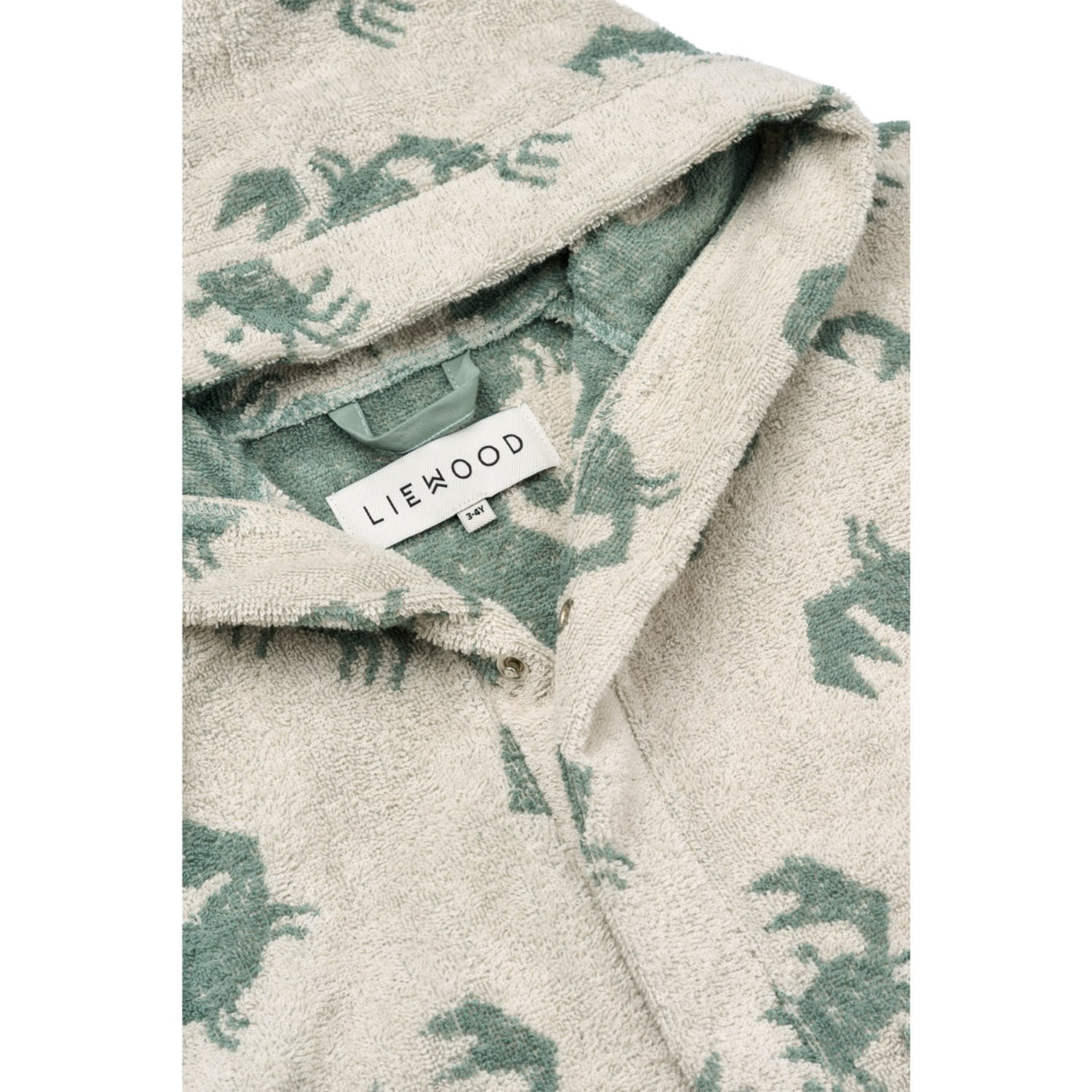 LIEWOOD Crab / Sandy Lilana Yarn Dyed Badekåbe