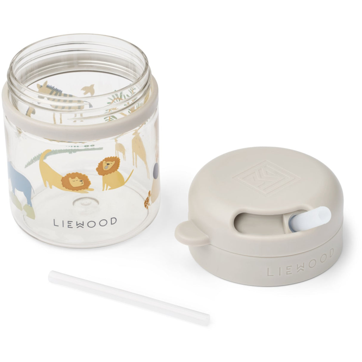 LIEWOOD All Together / Sandy Pavia Tritan Straw Kop 280ml