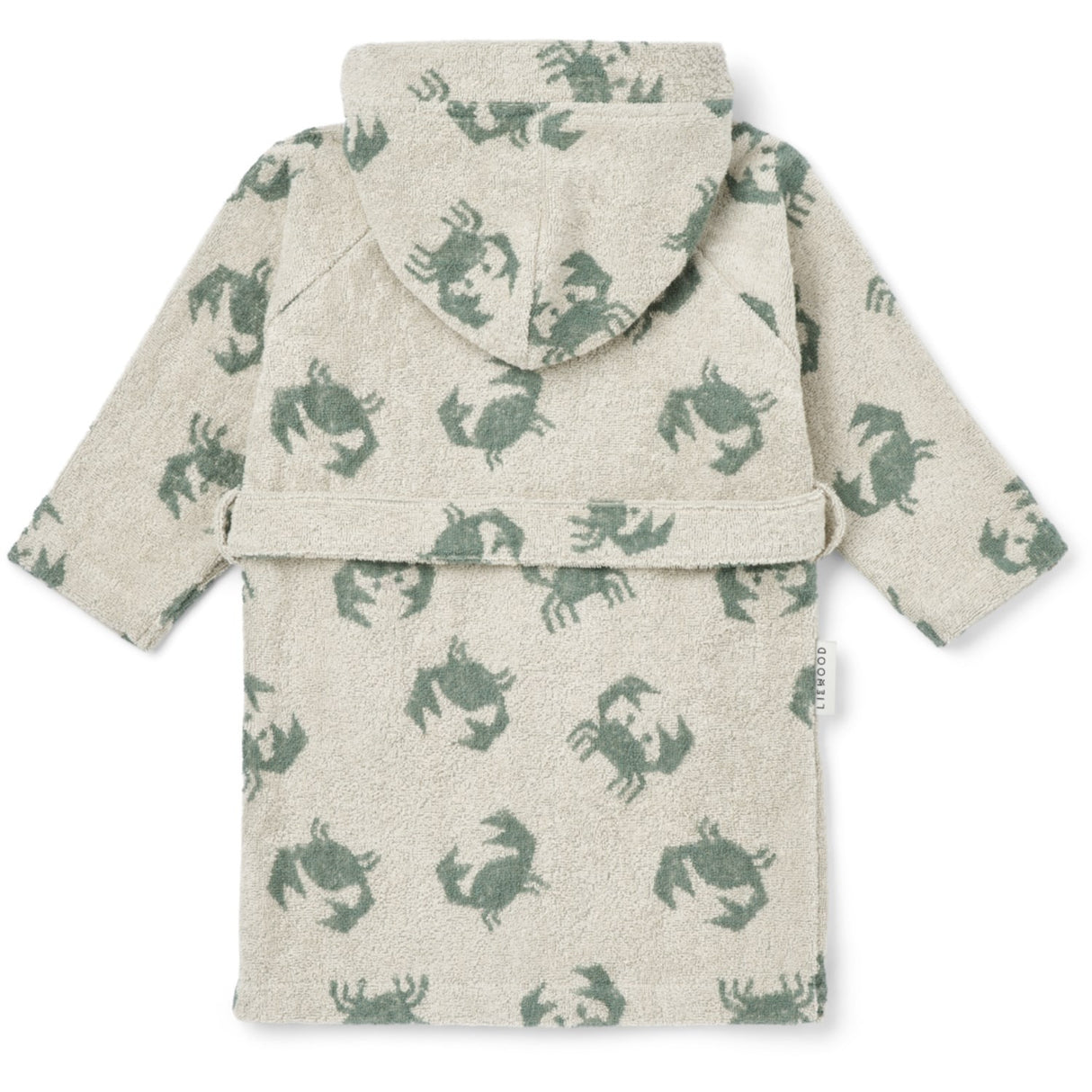 LIEWOOD Crab / Sandy Lilana Yarn Dyed Badekåbe