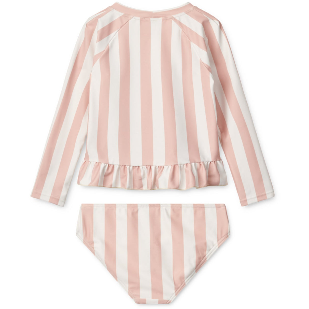 LIEWOOD Y/D Stripe Sorbet Rose / Creme De La Creme Dagny Badetøjssæt