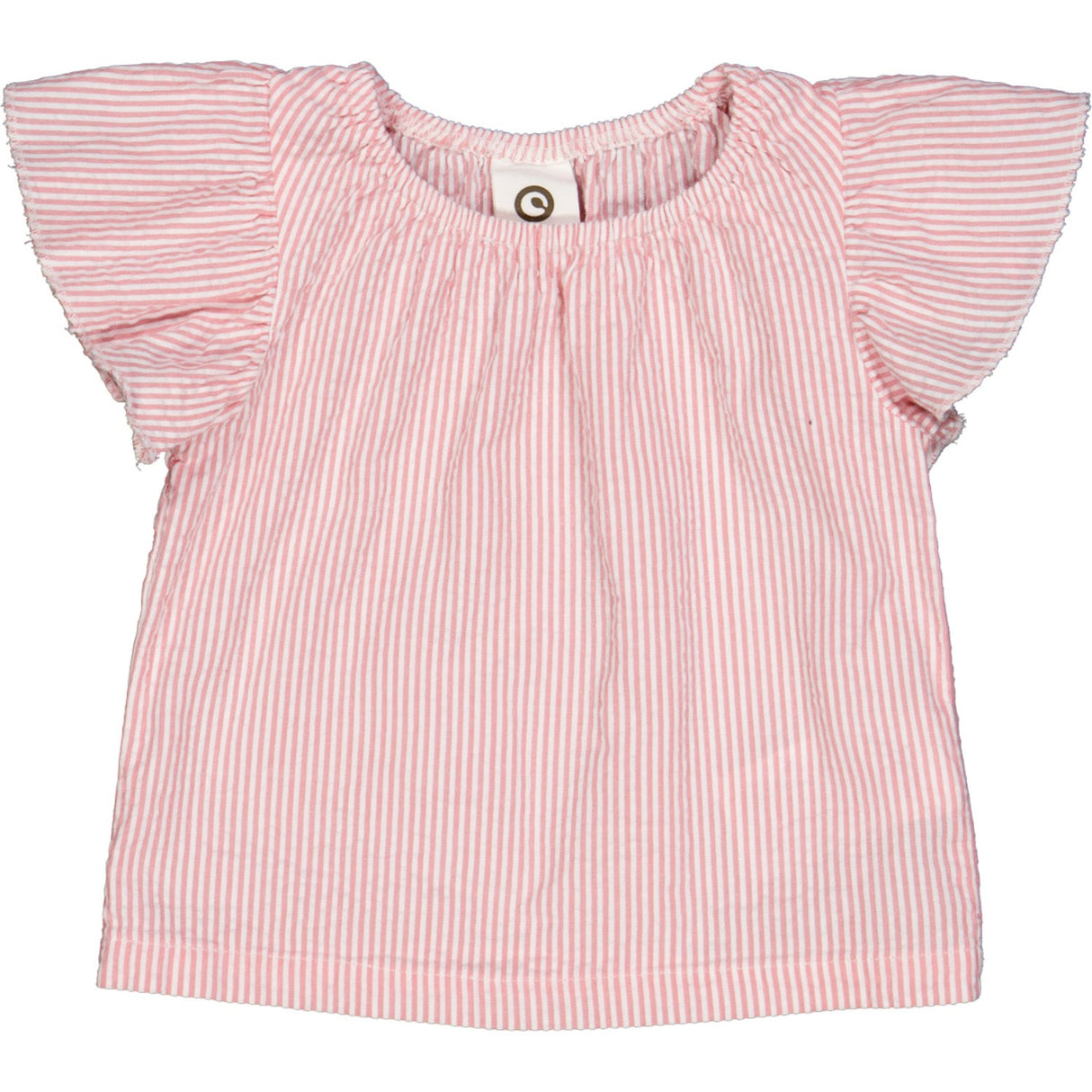 Müsli Balsam Cream/ Bubblegum Seersucker Stripe Flæse Top Baby