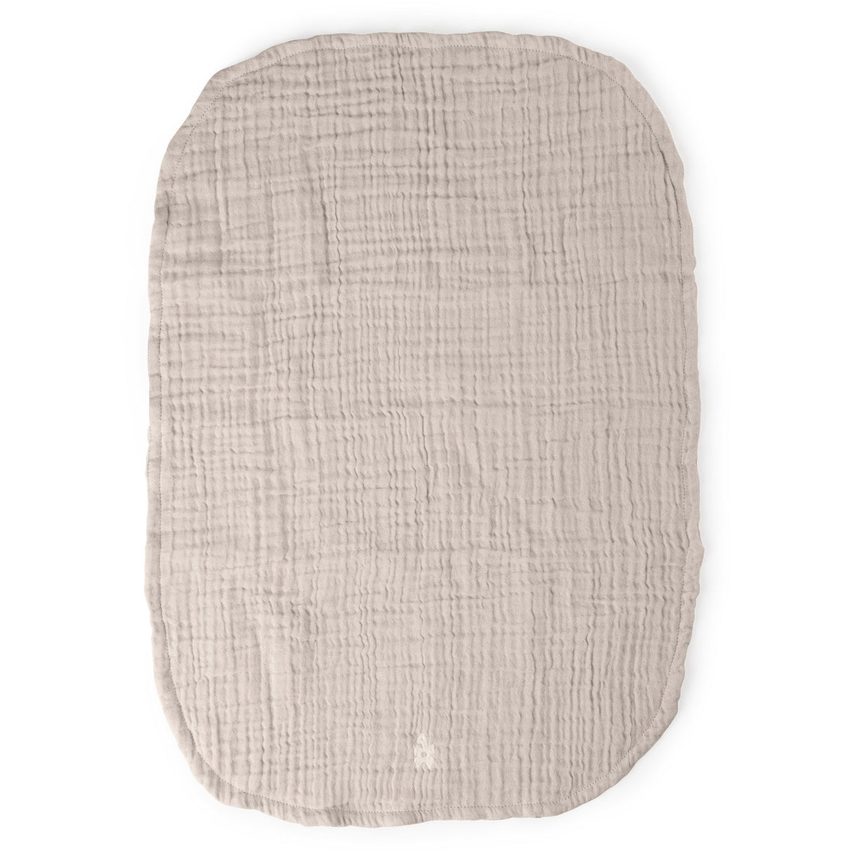 Sebra Beige Pusleunderlag 6-lags 2-Pak Muslin