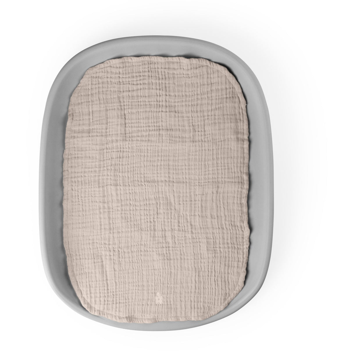 Sebra Beige Pusleunderlag 6-lags 2-Pak Muslin