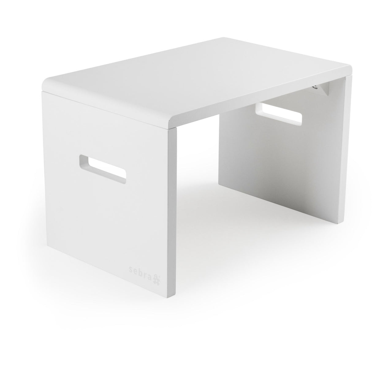 Sebra Classic White Skammel Wooden Edition
