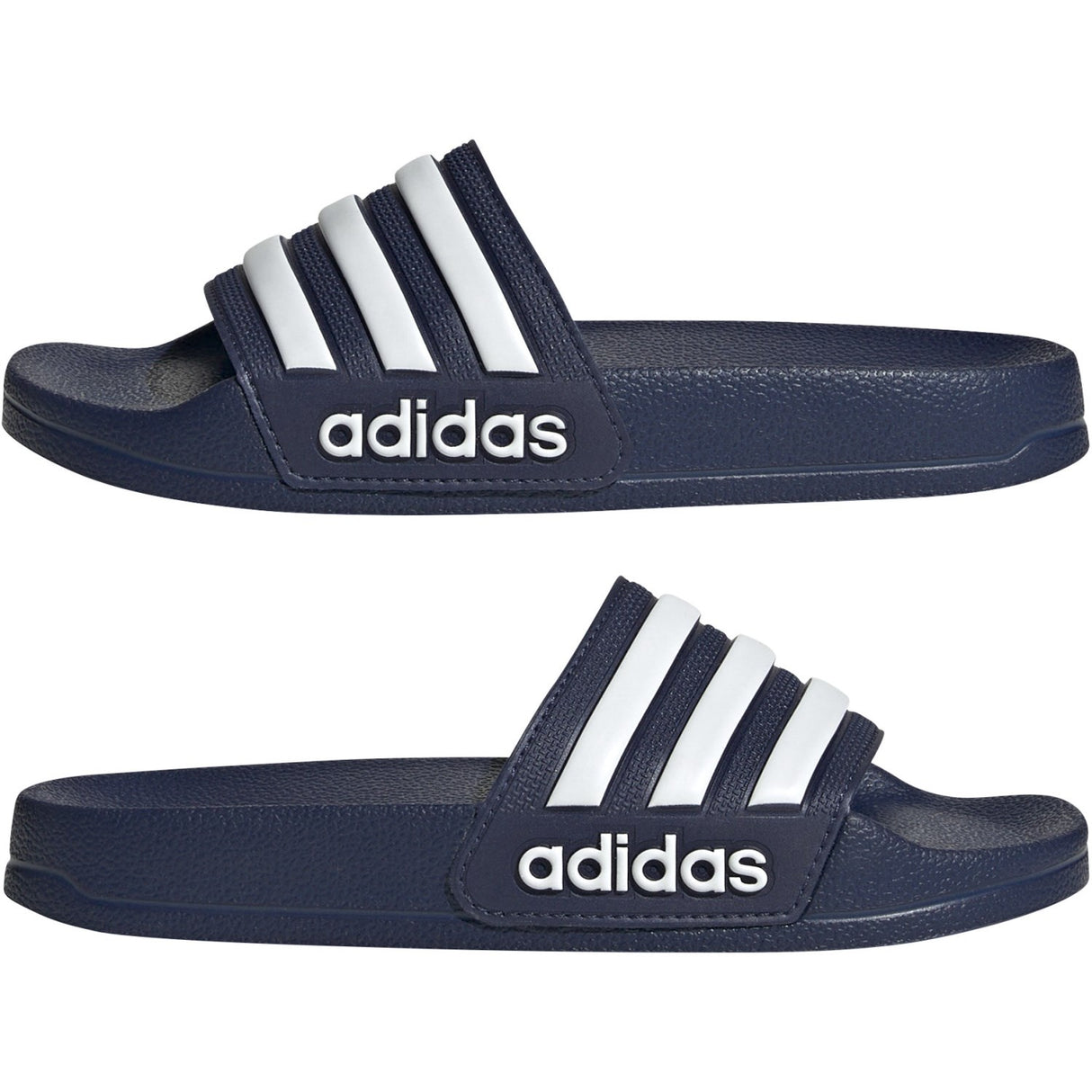 adidas Originals Dark Blue/Ftwr White/Dark Blue Adilette Shower K Klipklapper