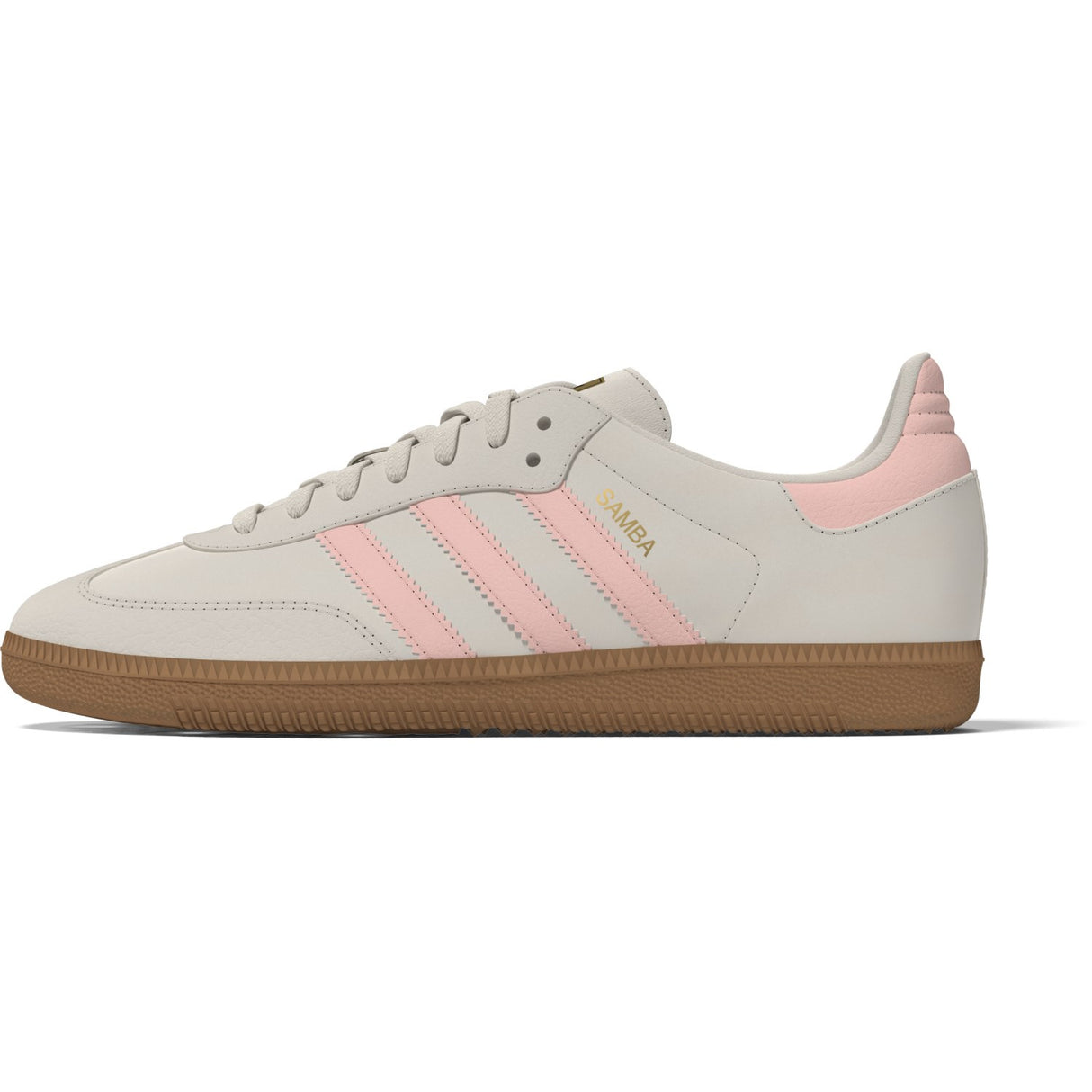 adidas Originals Wonder White/Clear Orange/Gum 3 Samba Og J Sneakers