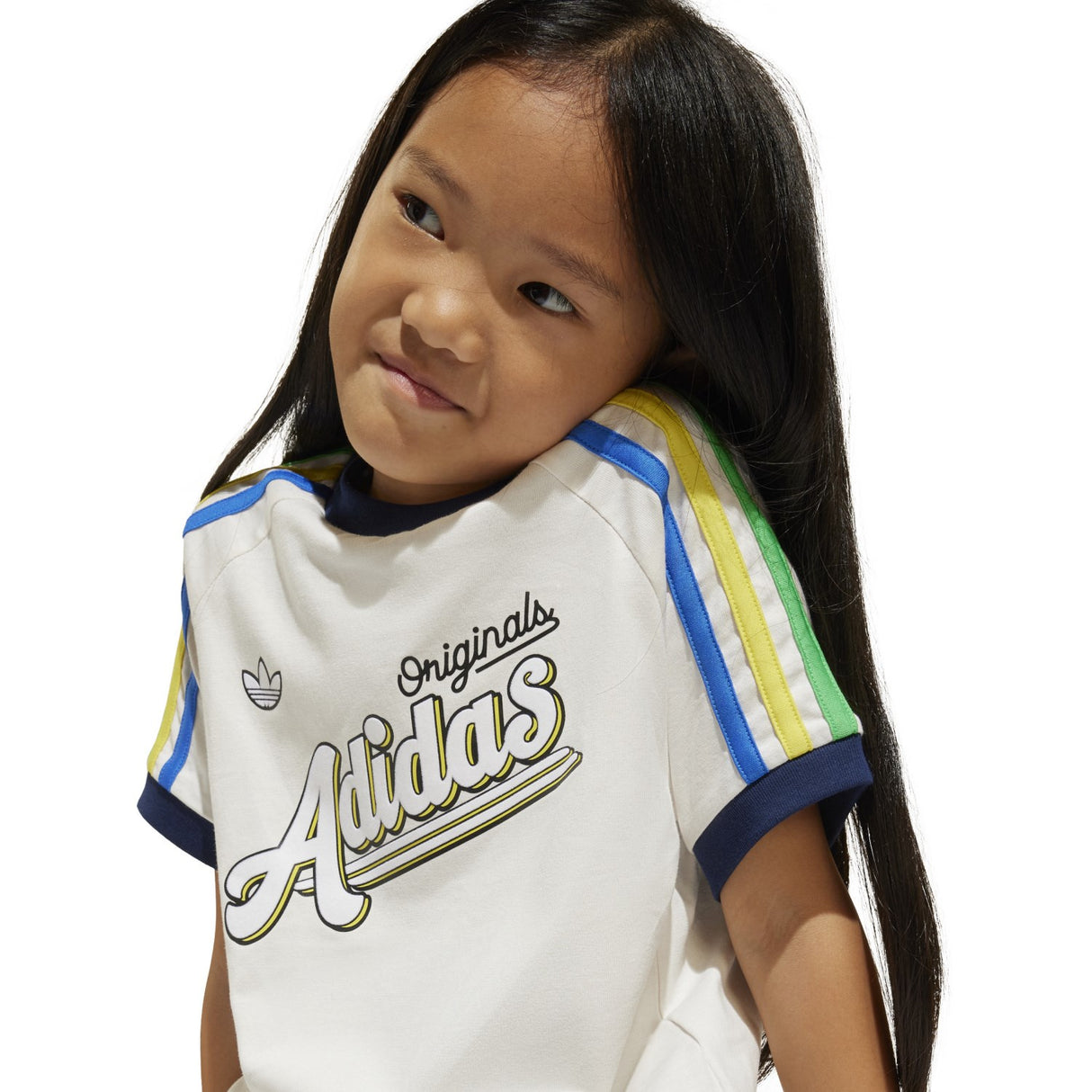 adidas Originals Cloud White/Night Indigo Shorts Tee Sæt