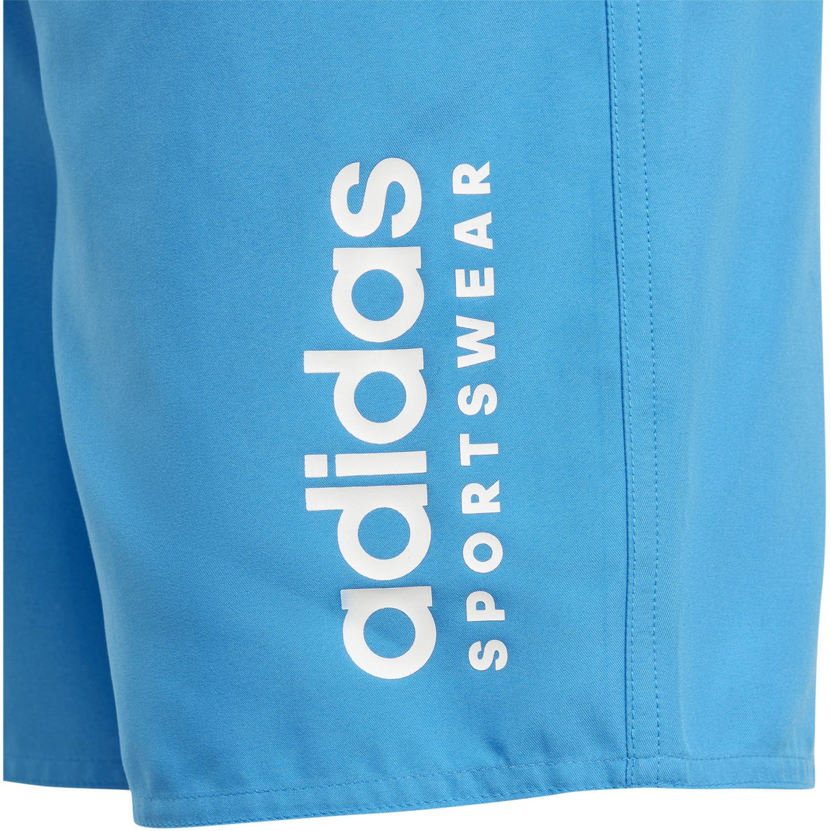 adidas Originals Bright Blue/White Ess L Clx Swim Badeshorts
