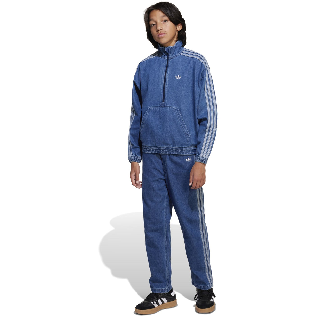 adidas Originals Medium Blue Denim Jakke