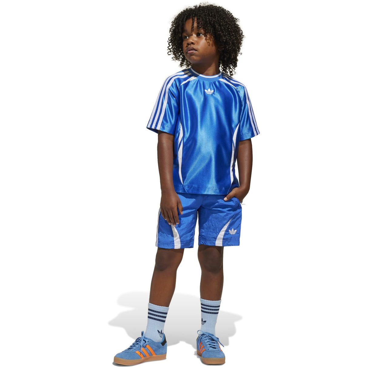 adidas Originals Blue Shorts Tee Sæt