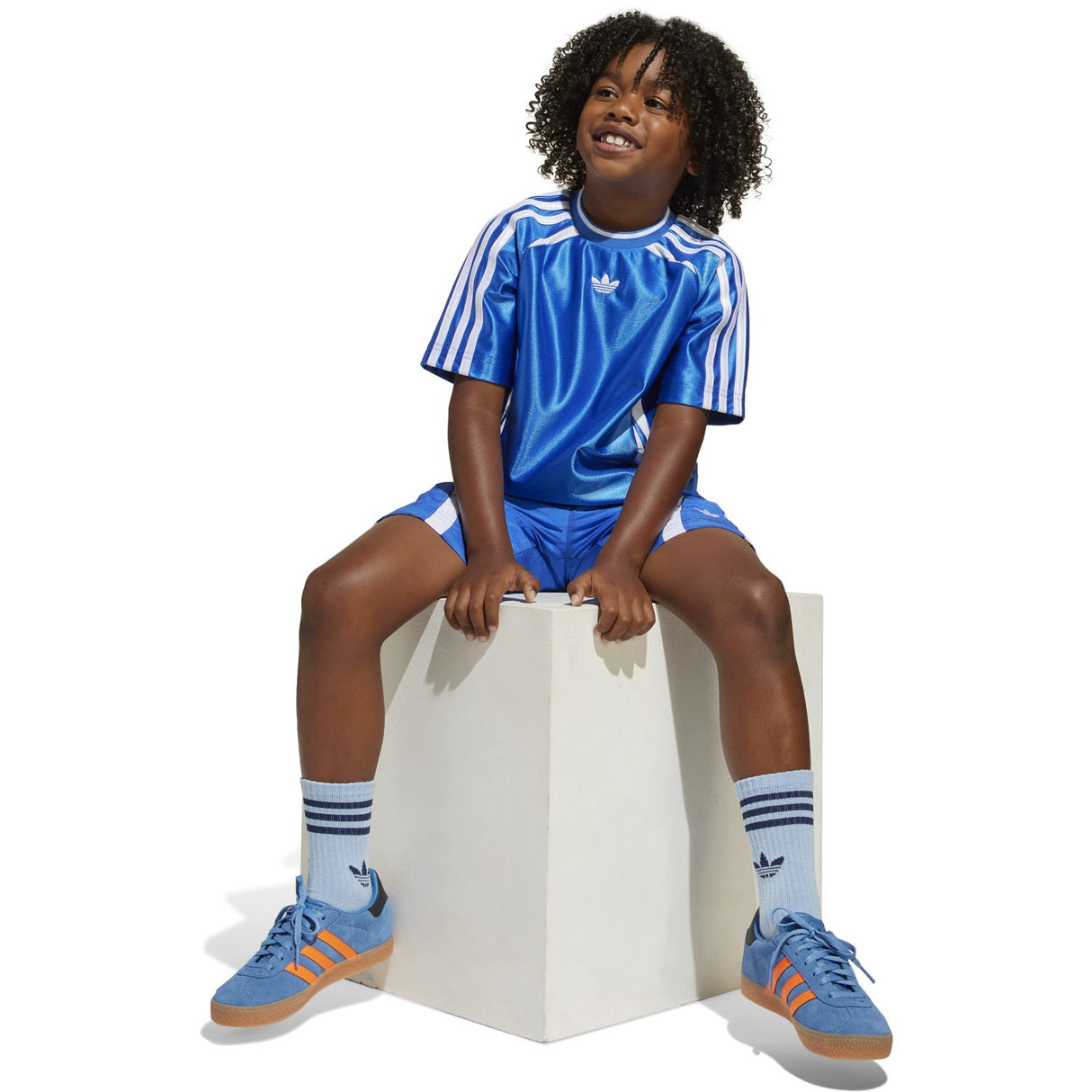 adidas Originals Blue Shorts Tee Sæt