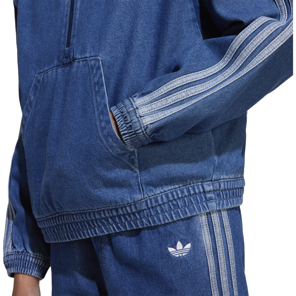 adidas Originals Medium Blue Denim Jakke