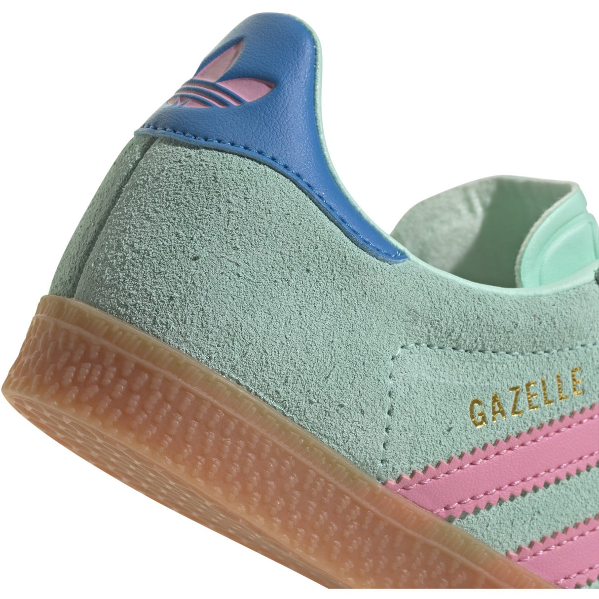 adidas Originals Clear Mint/Bliss Pink/Bright Blue Gazelle C Sneakers