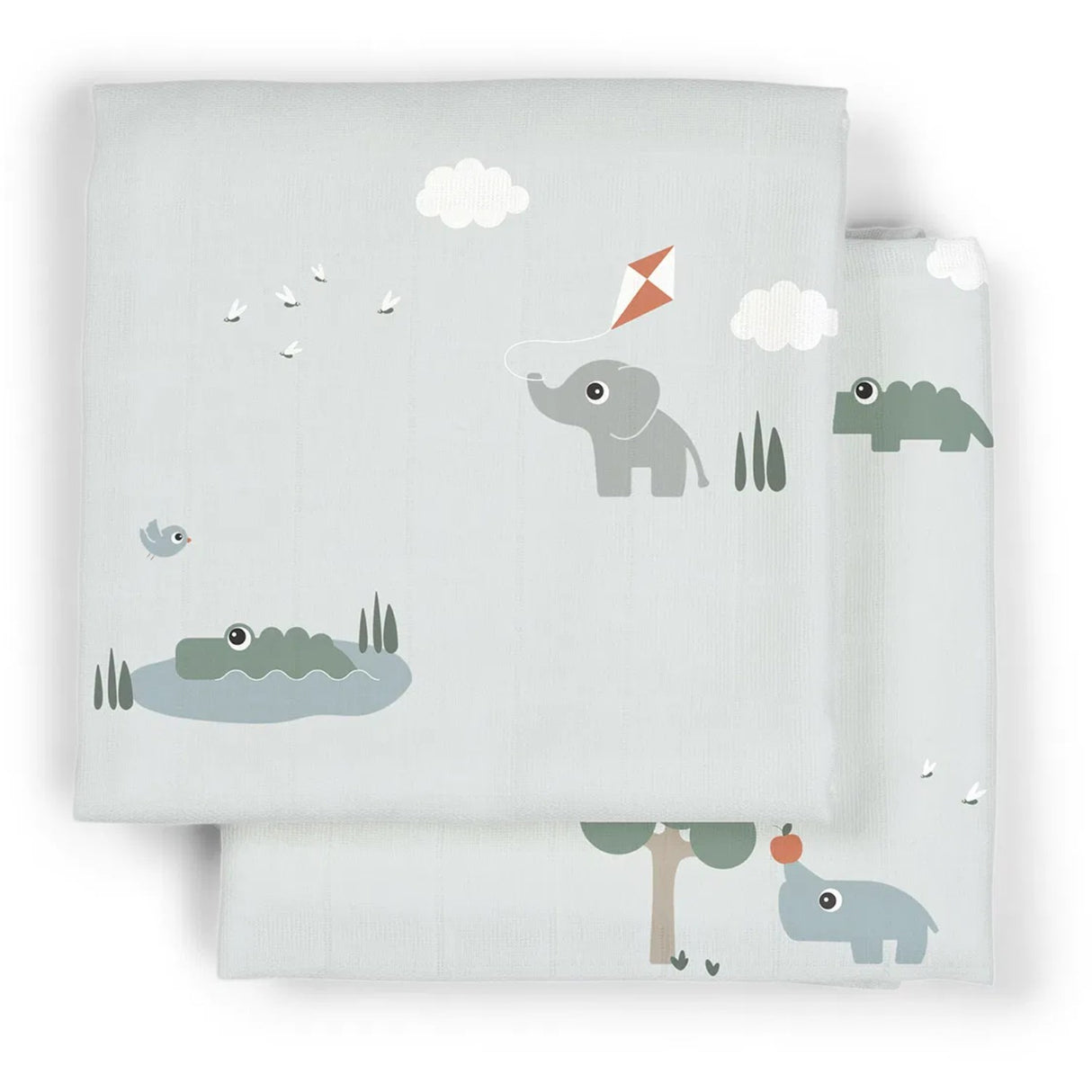 DonebyDeer Blå Stofble 2 stk. Playground Blå