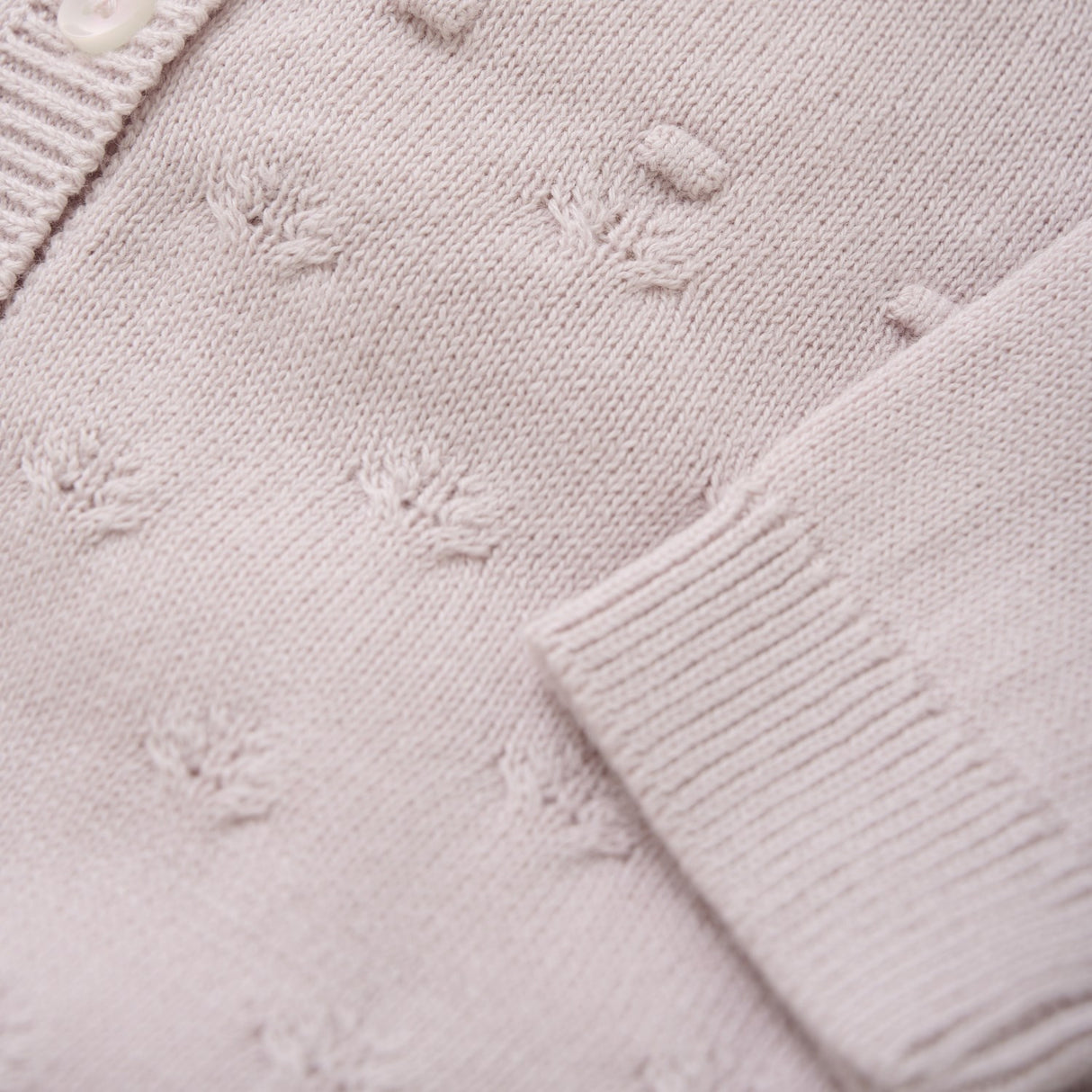 FIXONI Hushed Violet Cardigan Knit