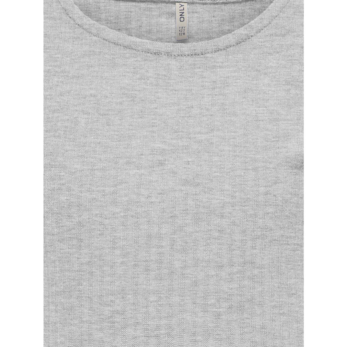 kids ONLY Light Grey Melange Nella O-Neck Top Noos