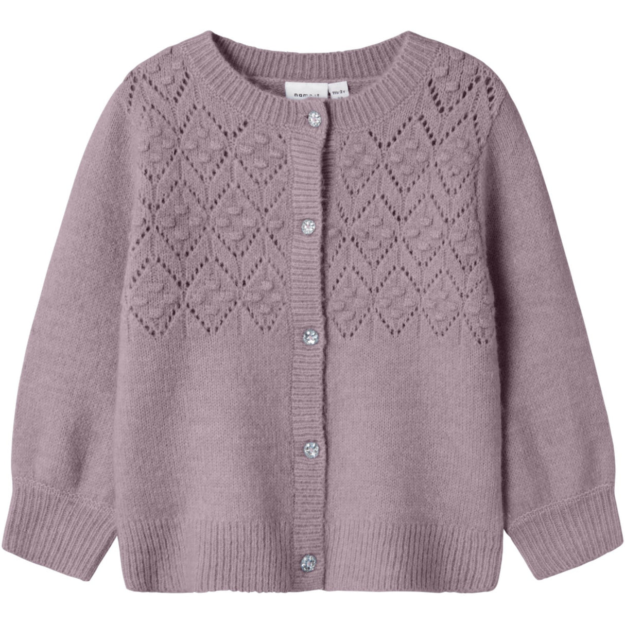 Name It Elderberry Batrille Strik Cardigan