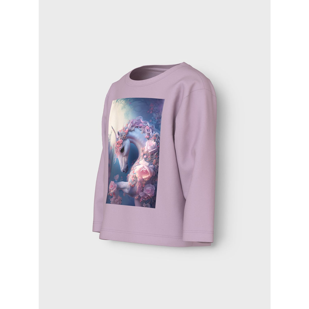 Name It Winsome Orchid Unicorn Votea Regular Bluse