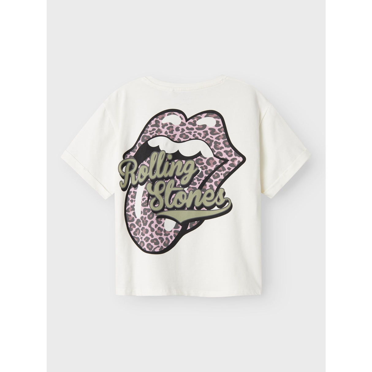 Name It Cloud Dancer Jill Rolling Stones Regular T-Shirt