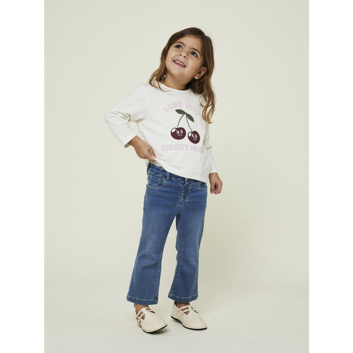 Name It Cloud Dancer Berrie Regular Bluse