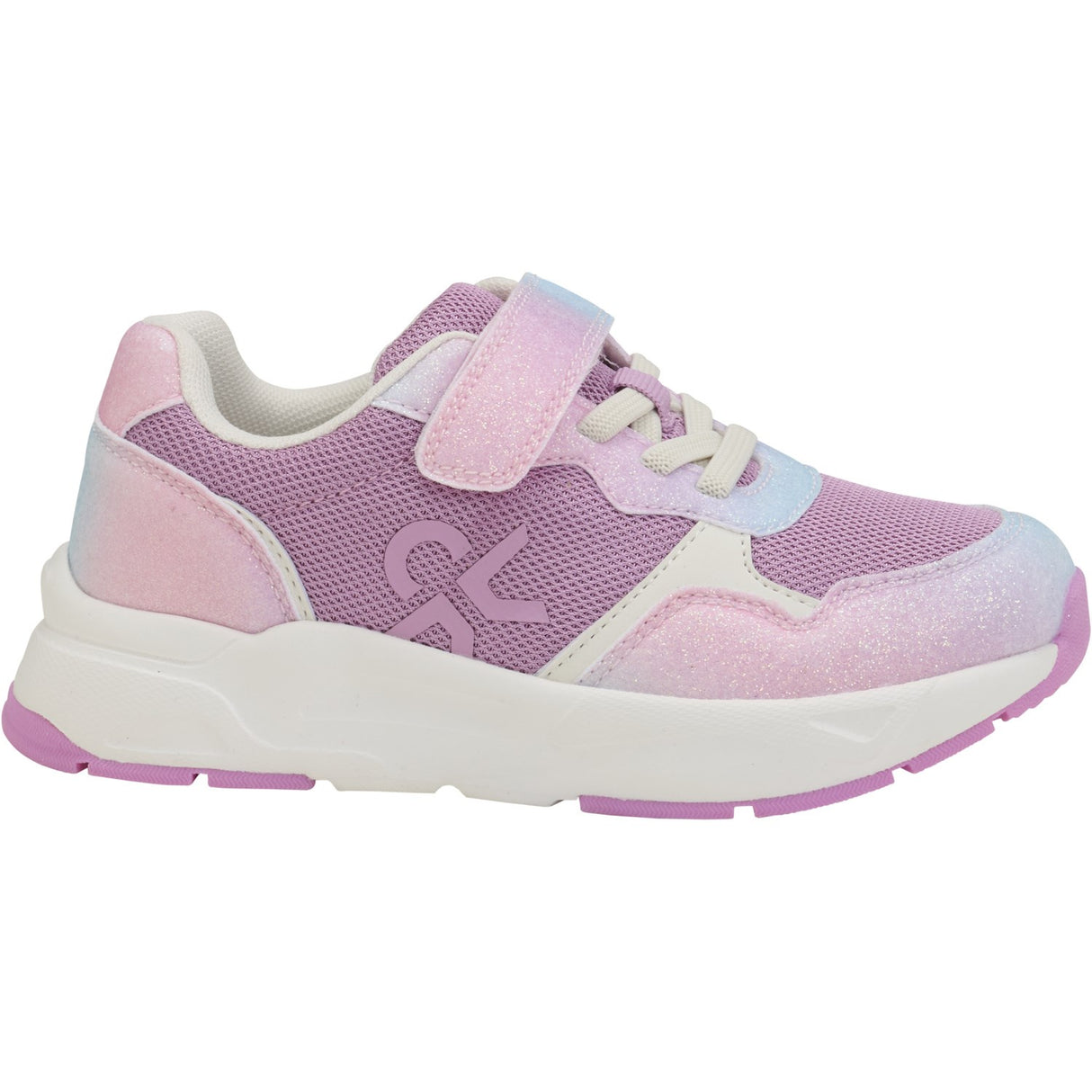 Color Kids Orchid Sneakers med velcro