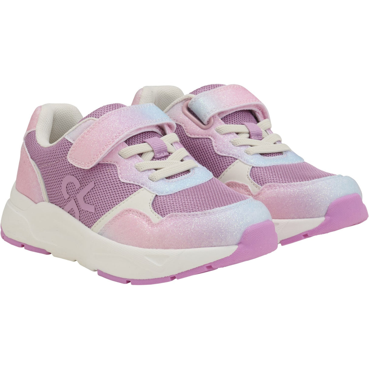 Color Kids Orchid Sneakers med velcro