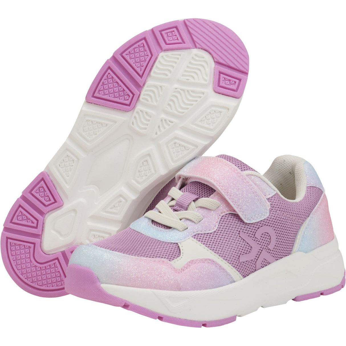 Color Kids Orchid Sneakers med velcro