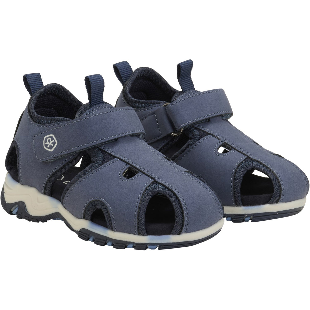 Color Kids Vintage Indigo Baby Sandaler m. velcro rem