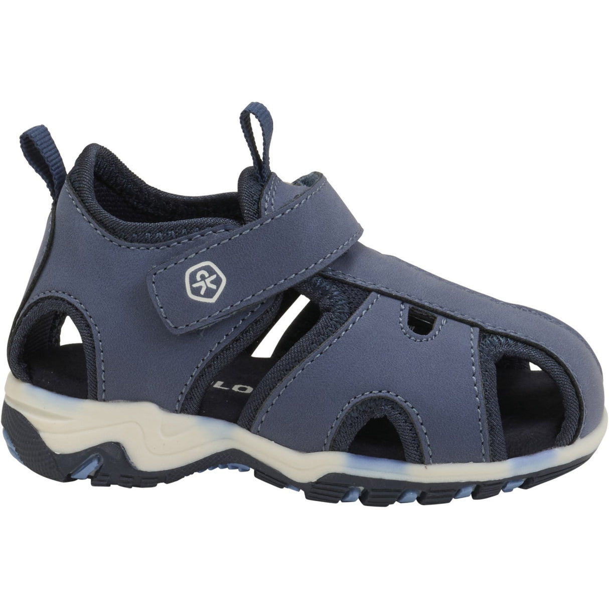 Color Kids Vintage Indigo Baby Sandaler m. velcro rem