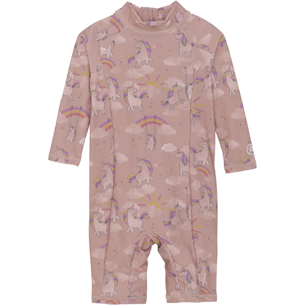 Color Kids Woodrose Baby Badeheldragt L/S, AOP