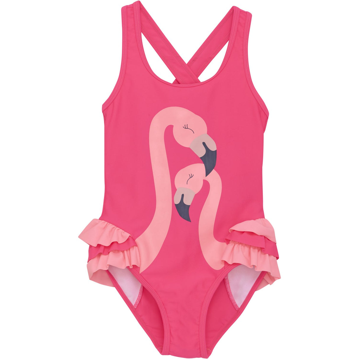 Color Kids Knockout Pink Badedragt m. Flamingo