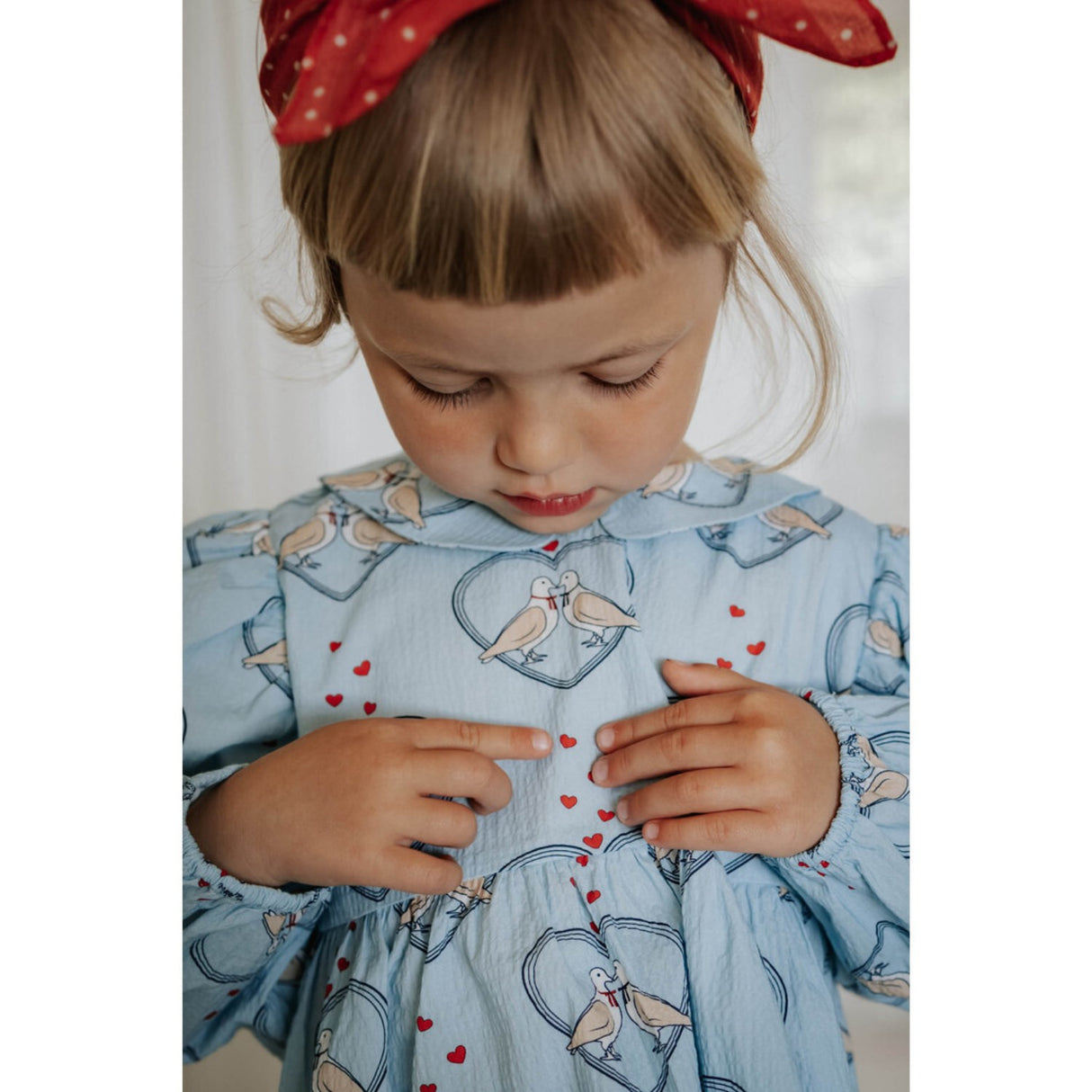 Fliink Dream Blue Aop Colombe Ls Tunika