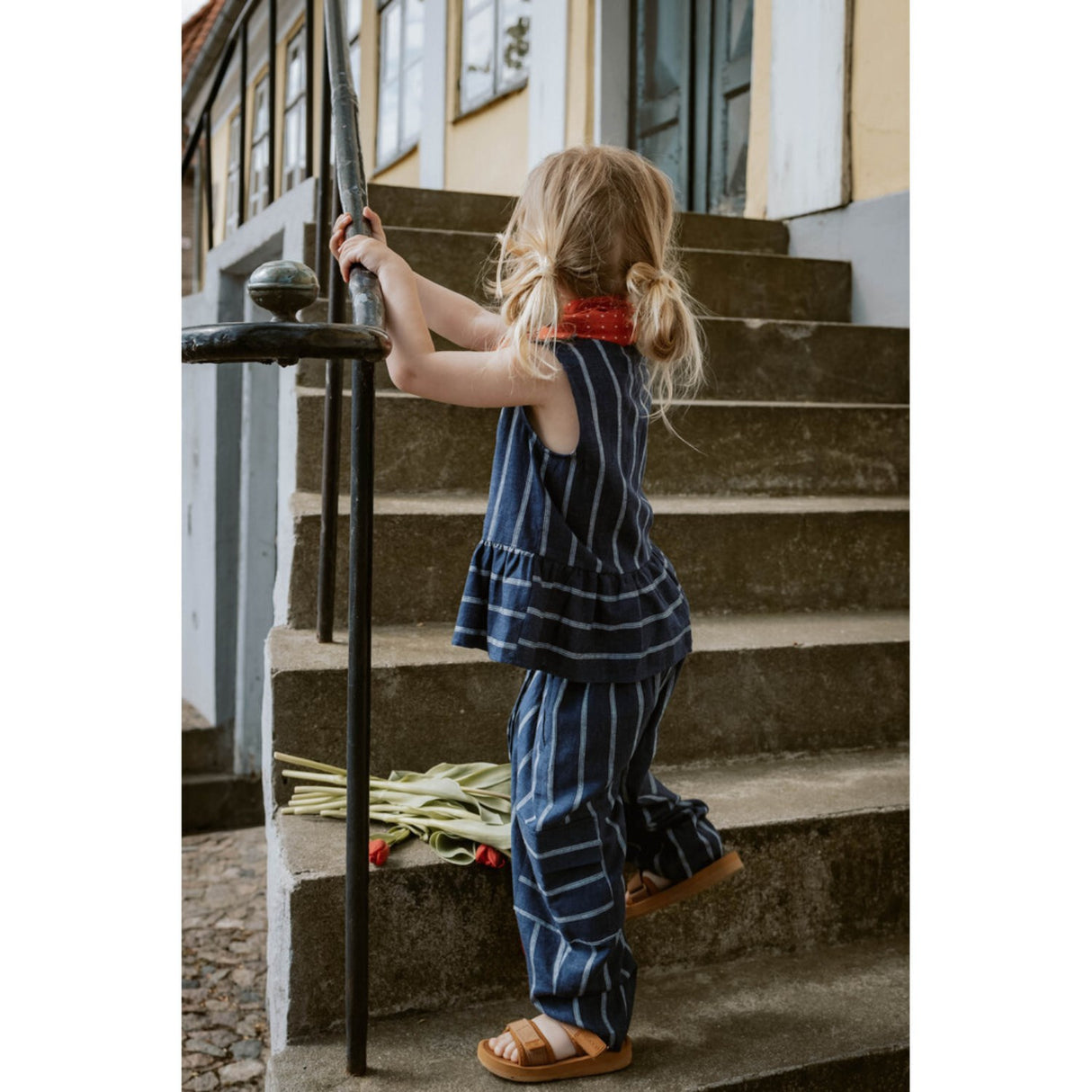 Fliink Insignia Blue / Sandshell Vira Cargo bukser