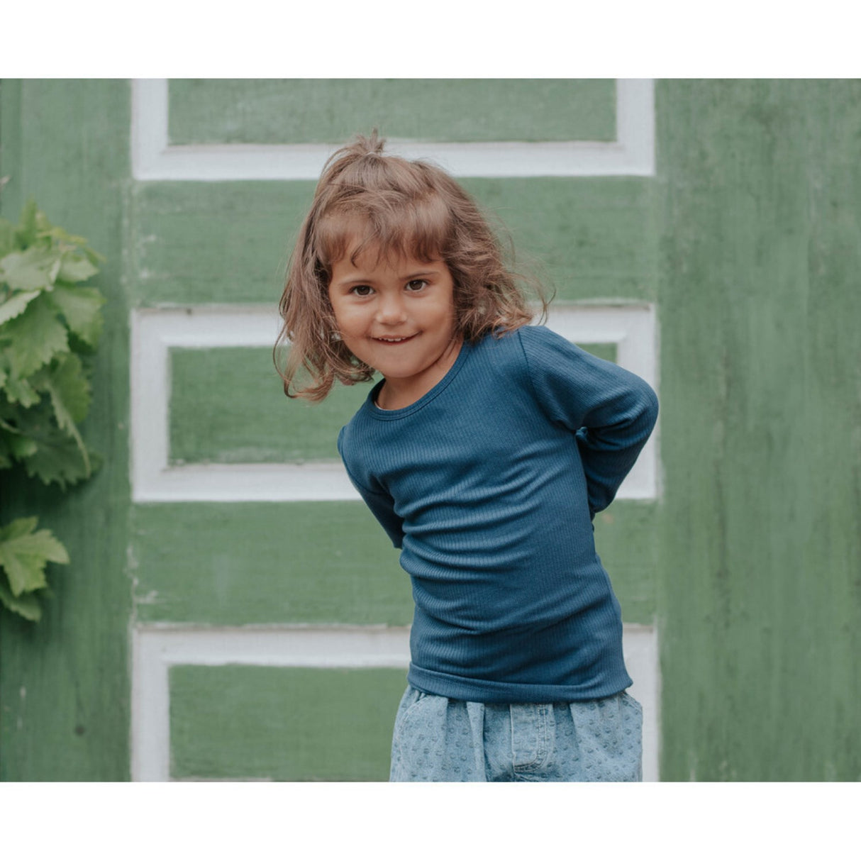 Fliink Insignia Blue Kenna Ls Bluse