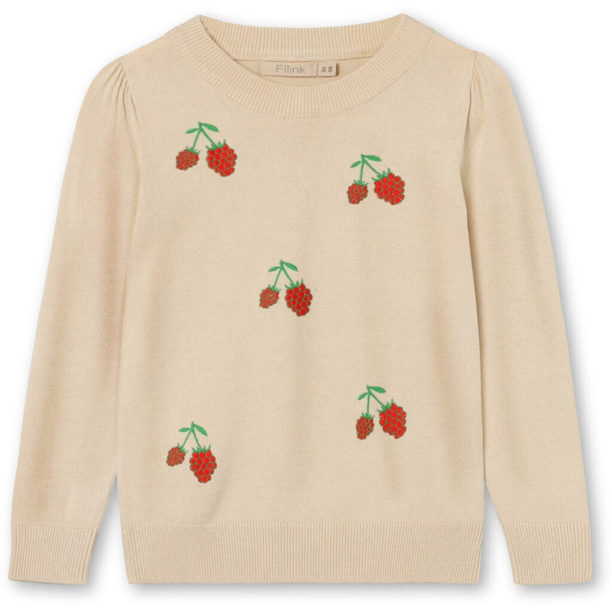 Fliink Sandshell Favo Embroidered Bluse