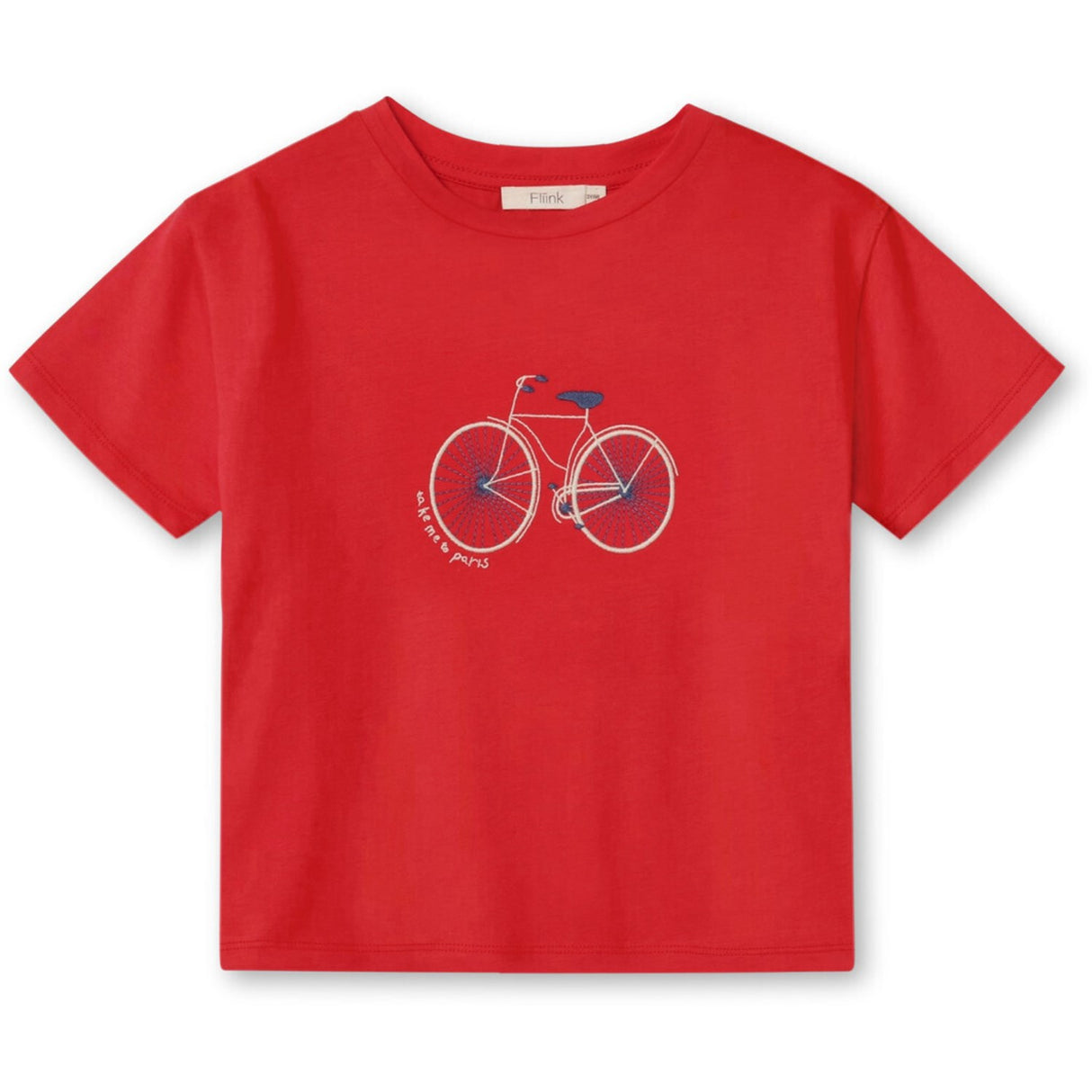 Fliink Pompeian Red Sommer Bike T-Shirt
