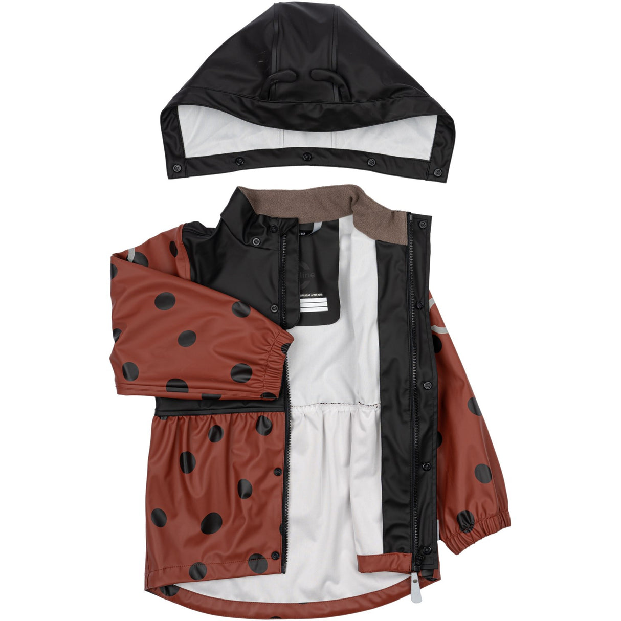 Mikk-Line Henna Ladybug Suspenders Regnsæt