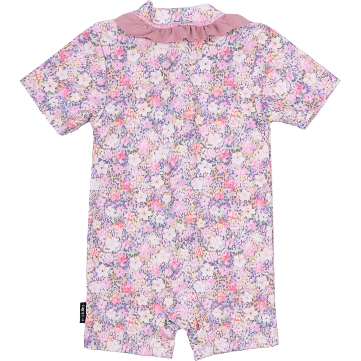 Mikk-Line Lilas AOP UV Badedragt Flæse Recycled