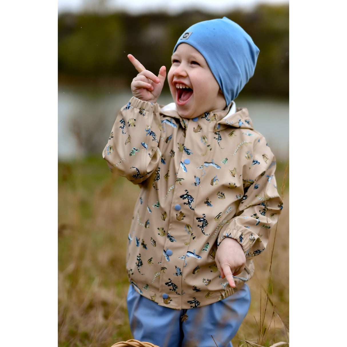 Mikk-Line Faded Denim Solid Viscose Elastane Hue