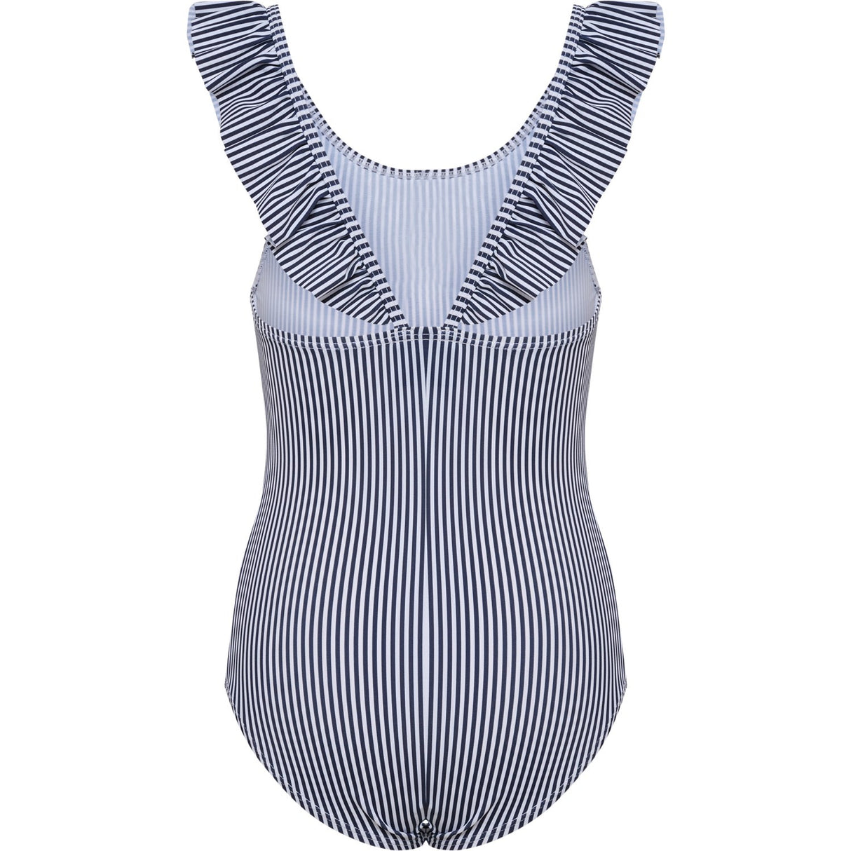 Hummel Navy Blazer/Bright White Frilli Badedragt