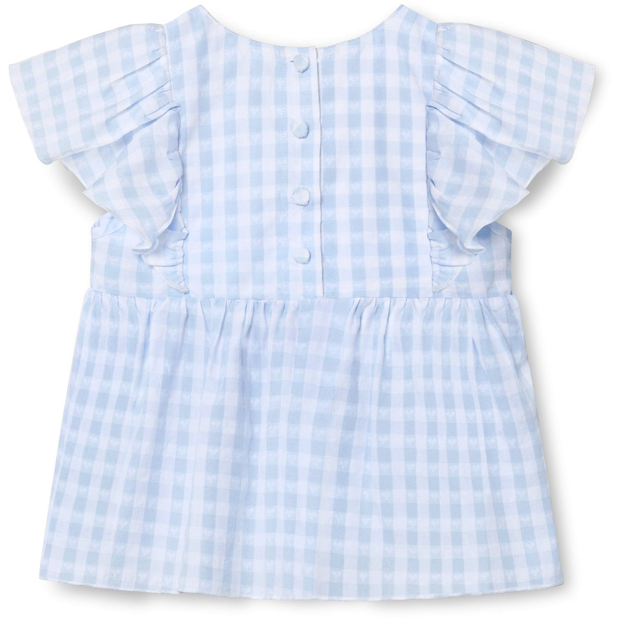 Fliink Dream Blue Check Pari Top