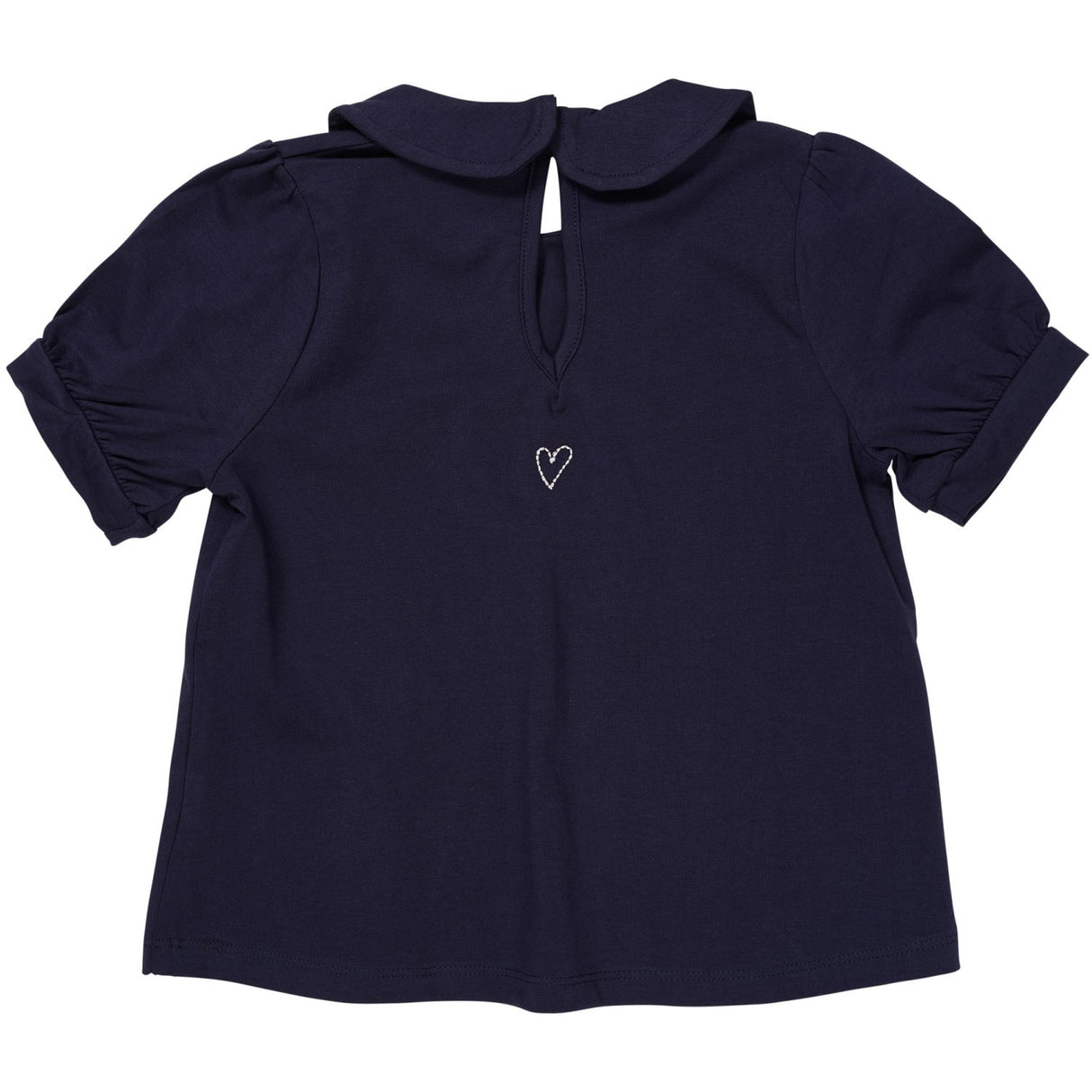 COPENHAGEN COLORS Navy Solid T-shirt m. krave