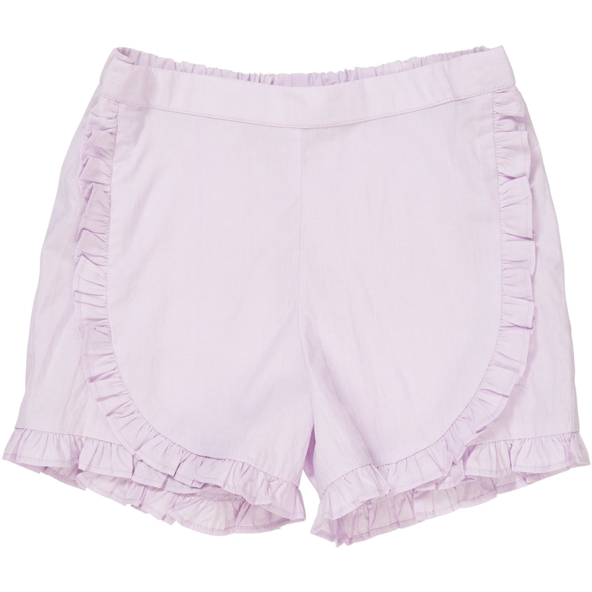 COPENHAGEN COLORS Lavender Poplin Flæse Shorts