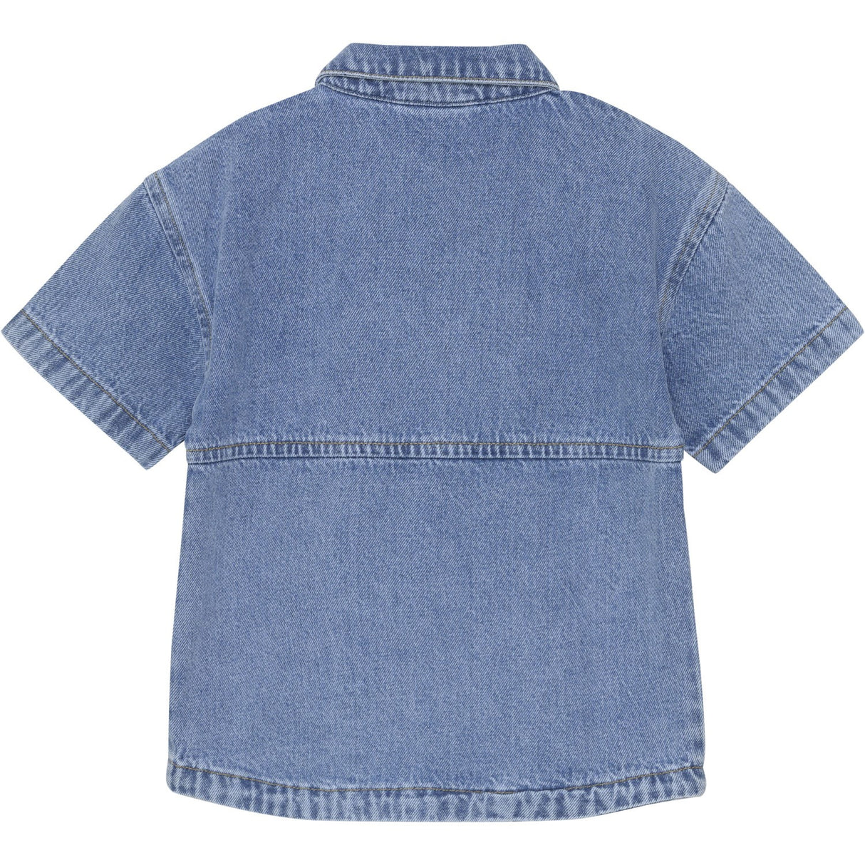 En Fant Light Denim Blue Skjorte SS Denim