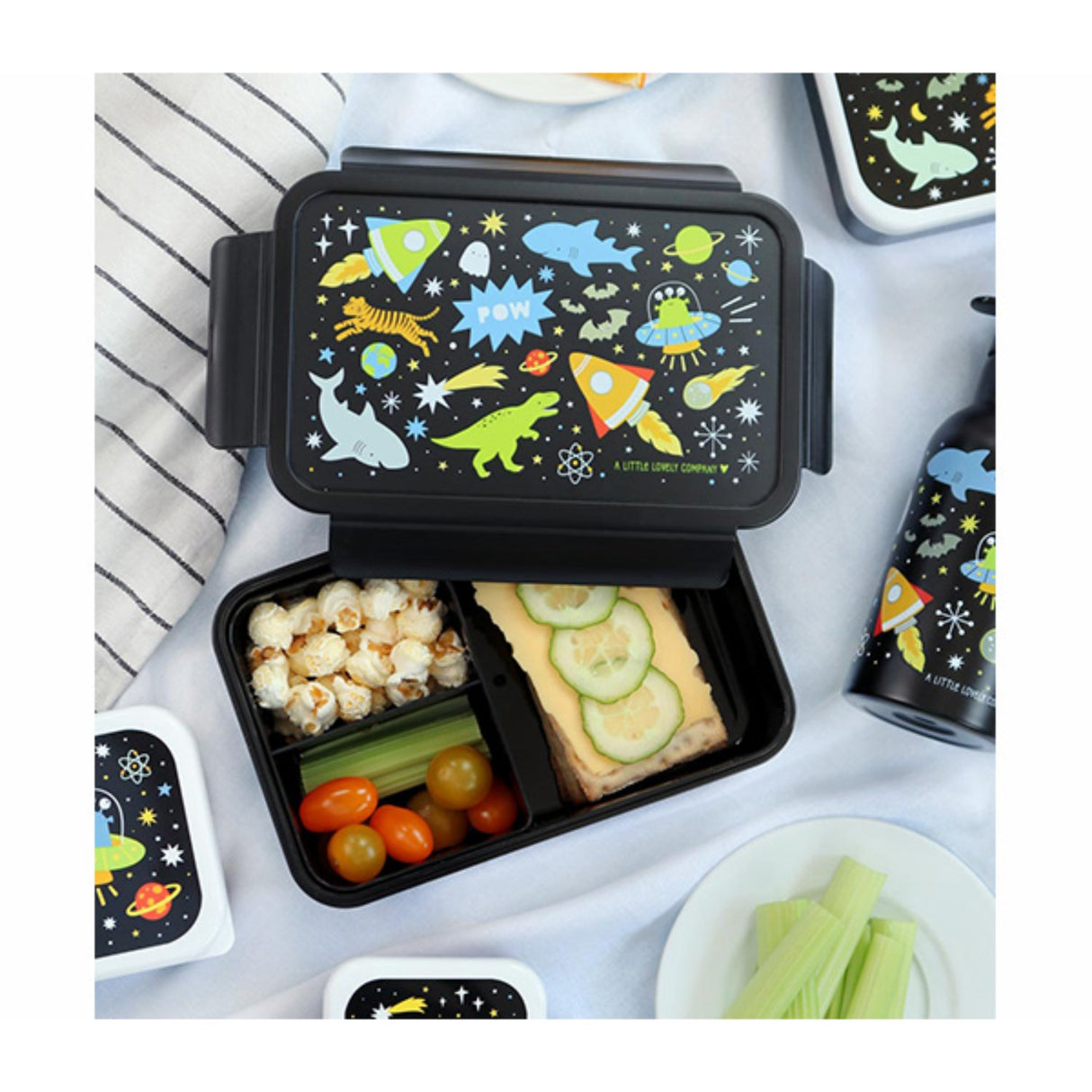 A Little Lovely Company Galaxy Bento Madkasse