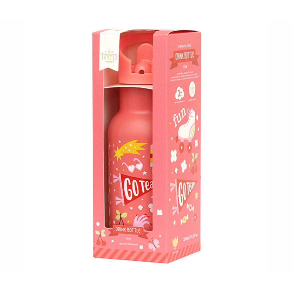 A Little Lovely Company Fun Rustfrit Stål Drikkeflaske