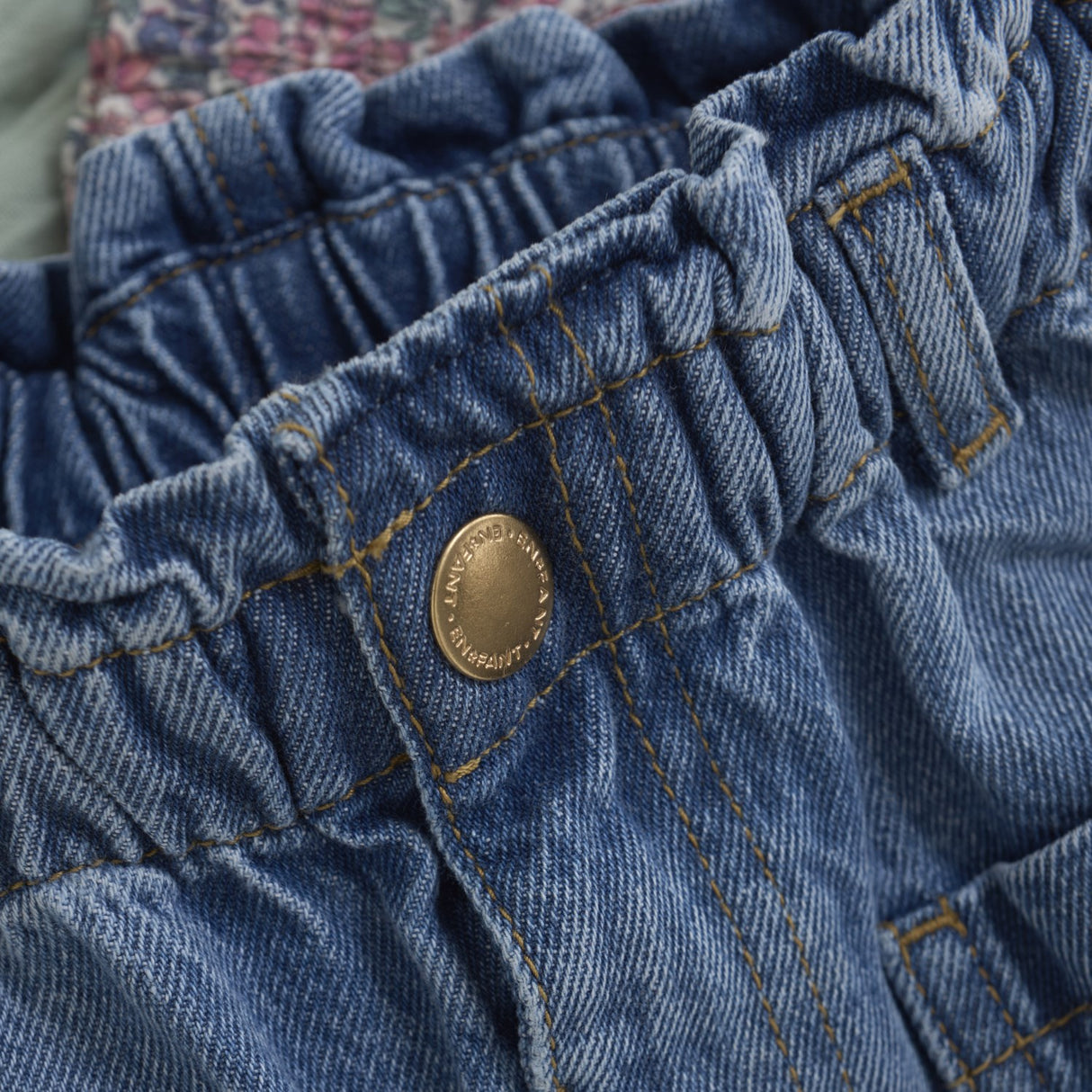 En Fant Light Denim Blue Nederdel Denim