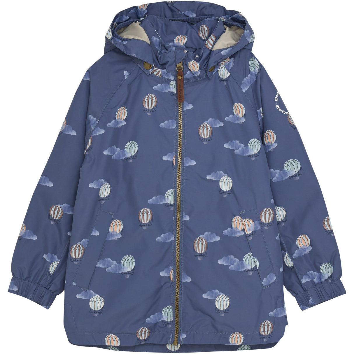 En Fant Vintage Indigo Jakke, AOP