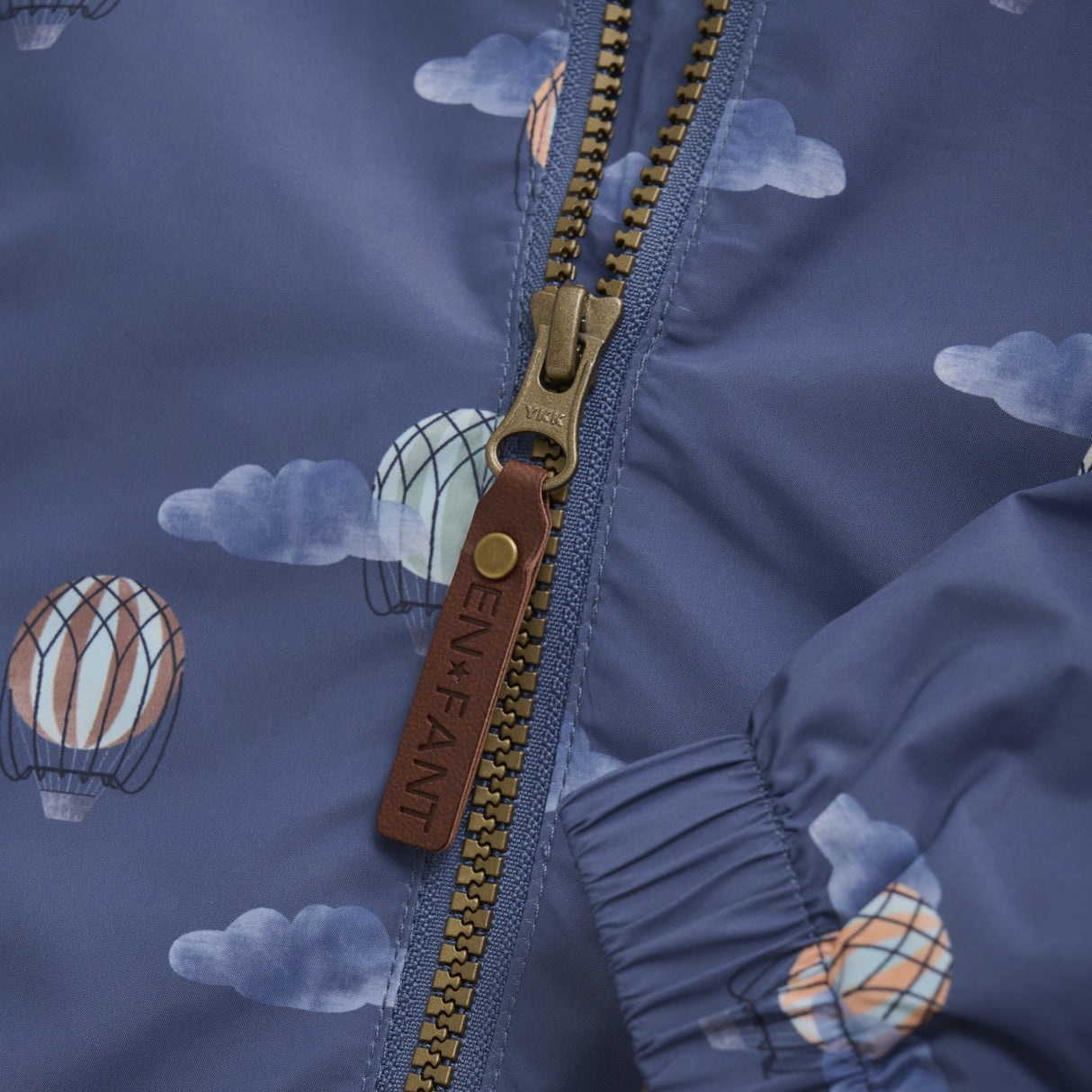 En Fant Vintage Indigo Jakke, AOP