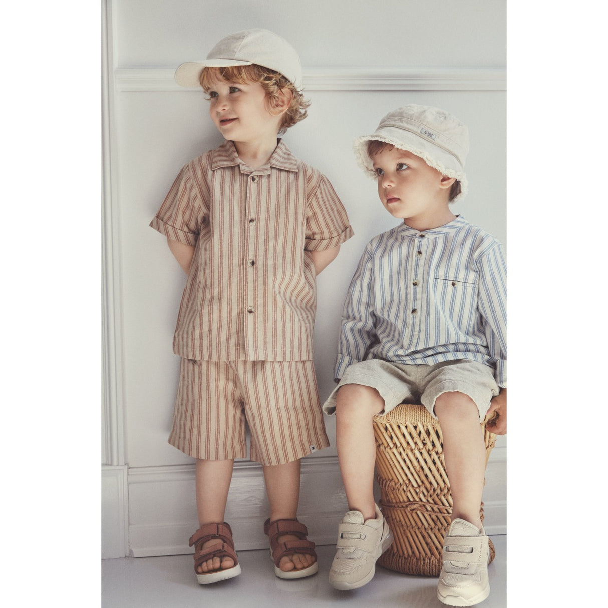 Huttelihut Quiet Harbor Skjorte YD Stripe